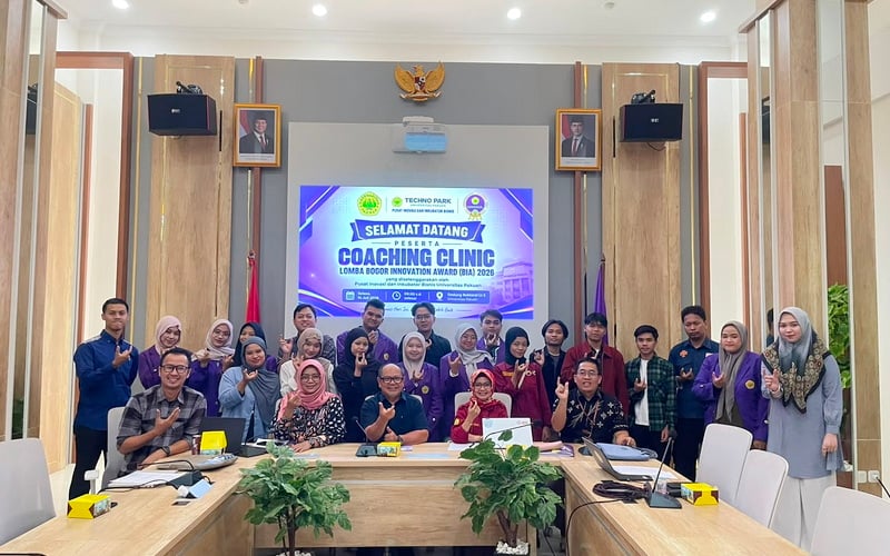 Universitas Pakuan Matangkan 19 Tim melalui Coaching Clinic Bogor Innovation Award 2026